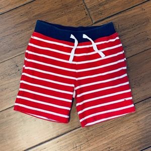 Janie and jack stripe nautical knit shorts 18-24m